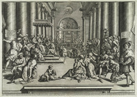 KG 00234
<br/>
De Constantijnse schenking
<br/>
<em>Aquila, Francesco Faraone (ca. 1676-1740)</em>